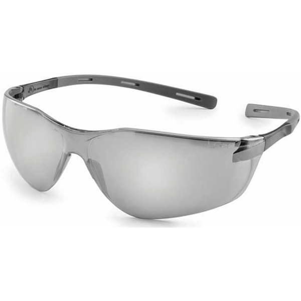 Gateway Safety Silver Mirror Gray Temple Ellipse Safety Glasses 280320086 - main